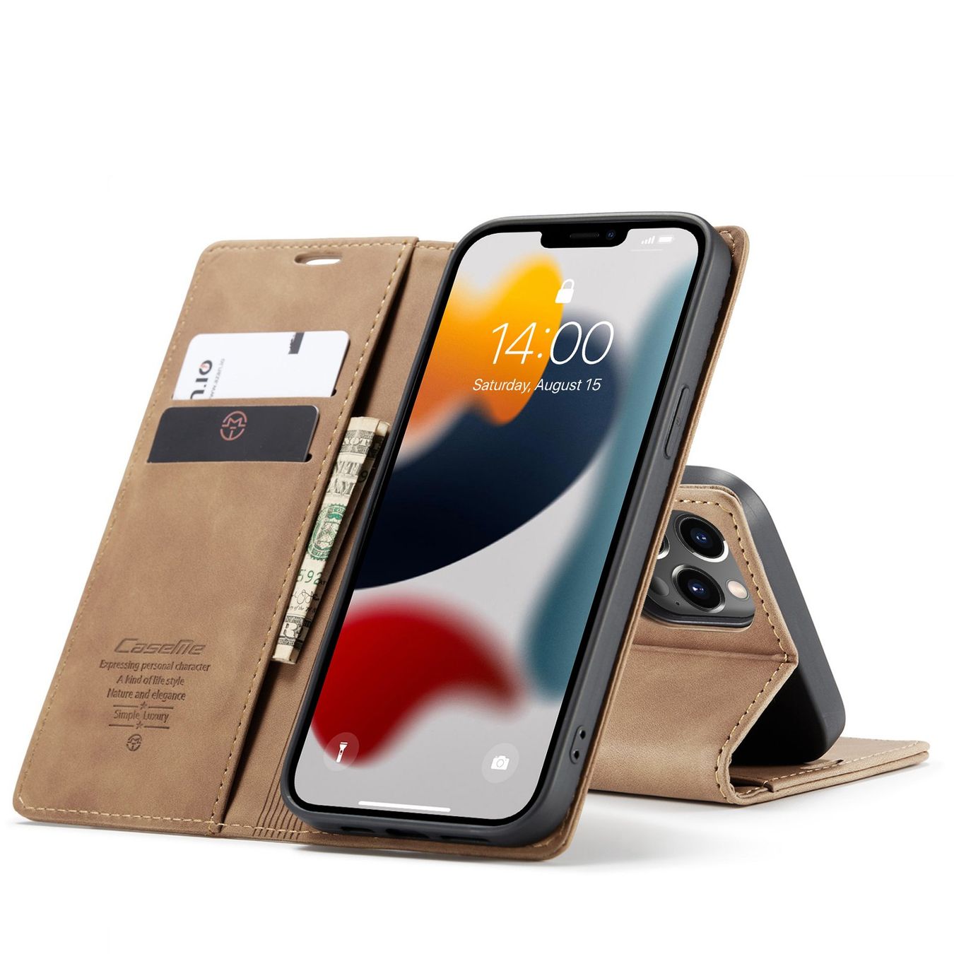 Cover & Protezioni schermo: iPhone 13 Pro (Max) - étui support portefeuille pochettes – Nuovo e nell'imballaggio originale da Morges venduto da DigiAC
