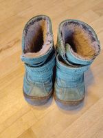 Bisgaard Herbst-/ Winterstiefel gefüttert aus Leder Gr. 23
