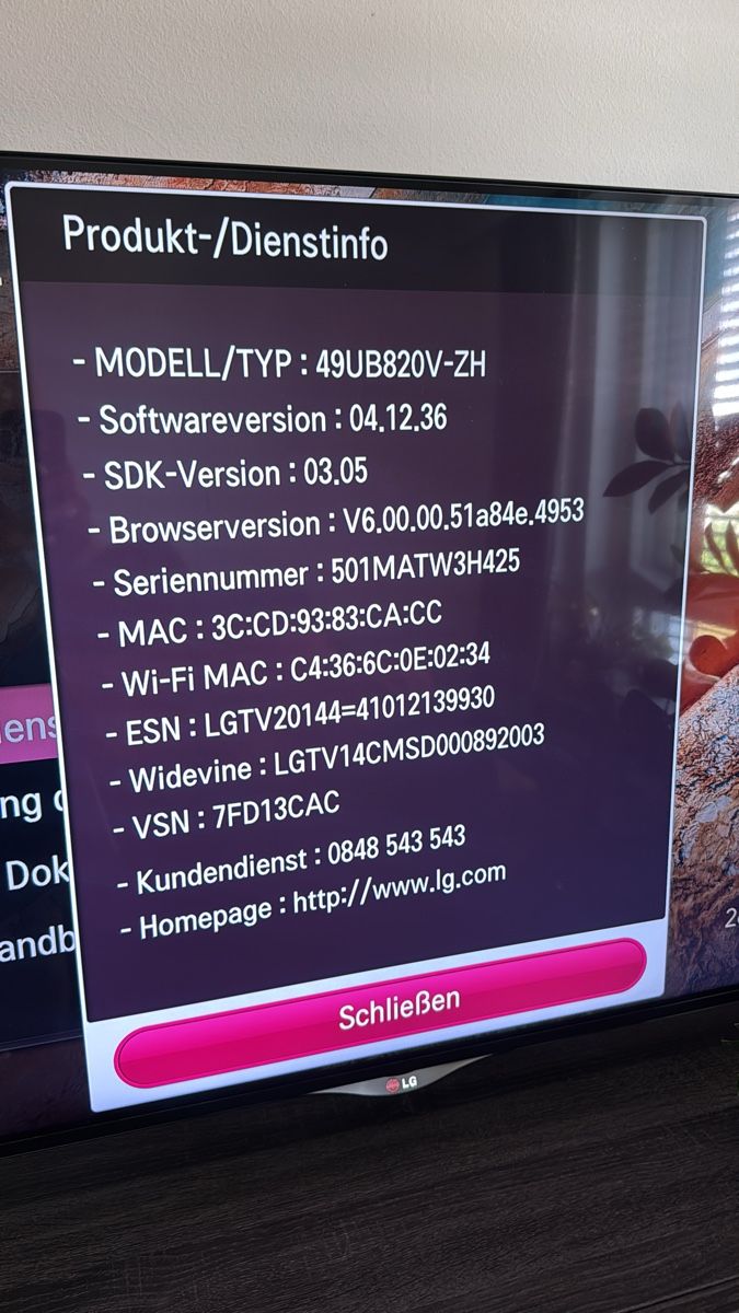 Appareils TV: 4K LG Smart TV 49" – D'occasion à Zürich par LukasFroelich 6