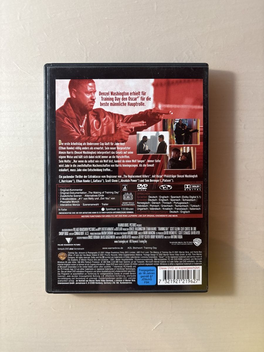 Tutti i DVDs: Trainingday – Usato da Ruswil venduto da Slivio_ 1