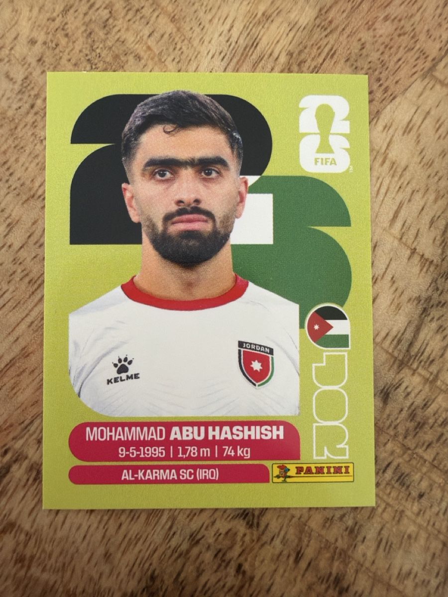 Panini Sammelbilder & Trading cards: Panini JOR 4 – Neu (gemäss Beschreibung) aus Leytron von airlines00
