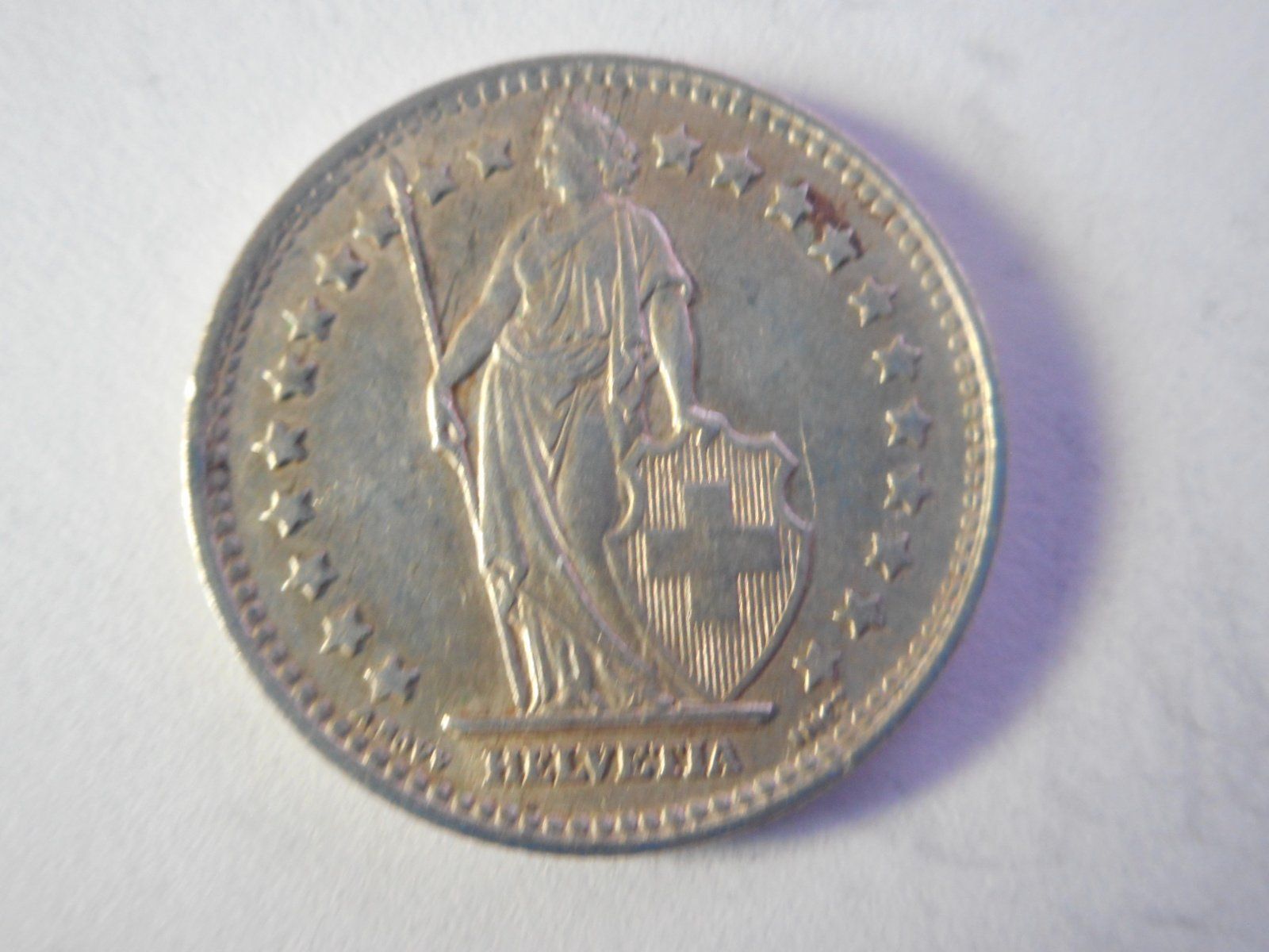 Alle Münzen: 1 Fr. 1960 silber – Gebraucht aus Kriegstetten von pizlad2010 1