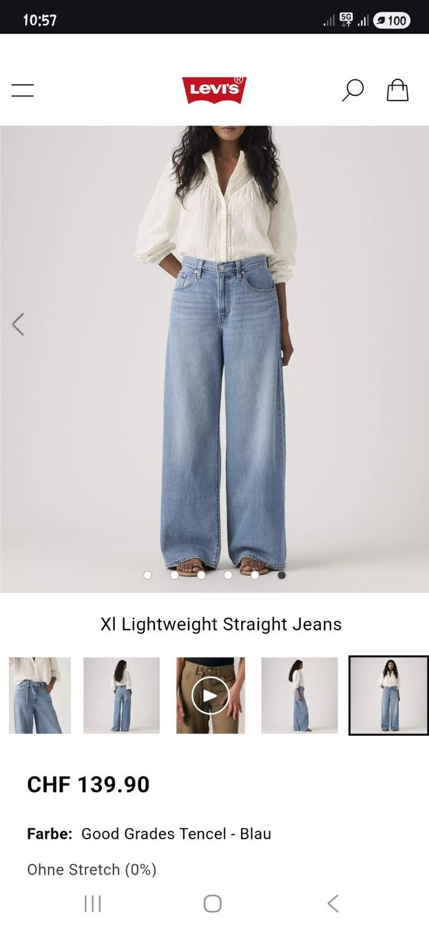Levi's Jeans: Jean Levi's XL Straight, taille 29 – Nuovo (secondo la descrizione) da Glovelier venduto da ste_seu1 3