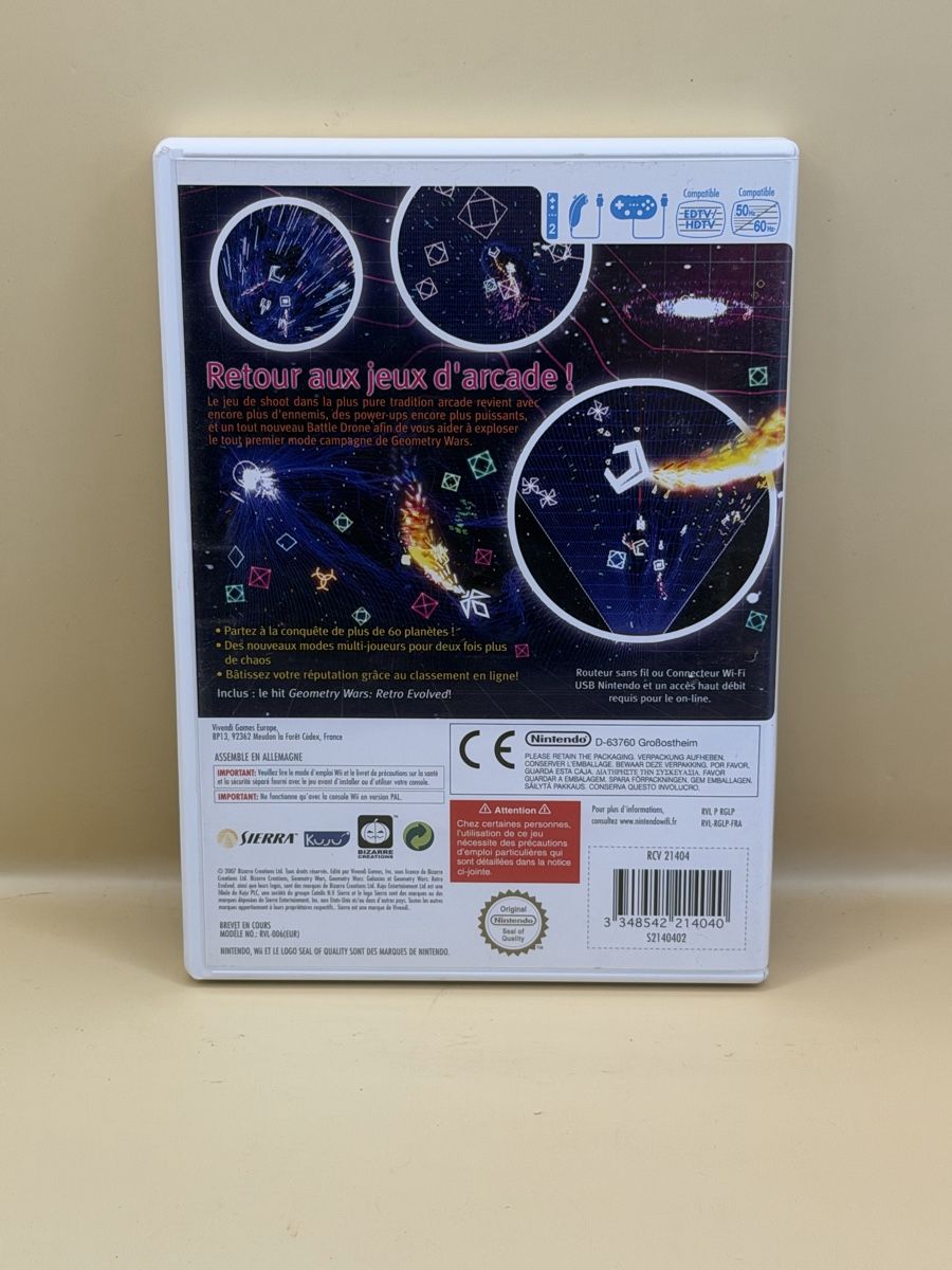 Giochi: Geometry Wars Galaxies Nintendo Wii – Usato da Genève venduto da sho_67qj 1
