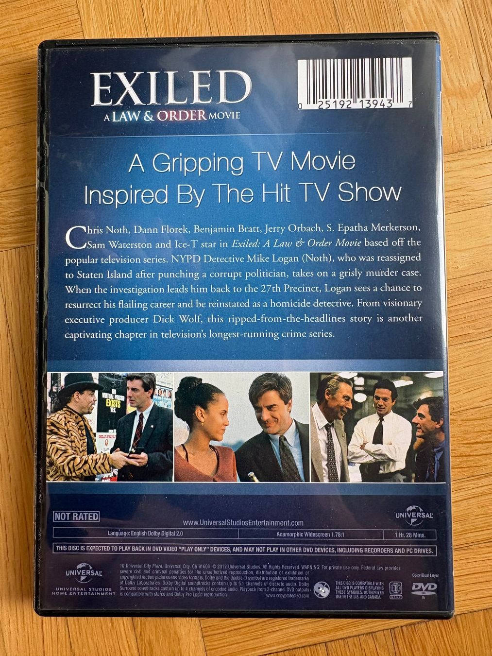 Tutti i DVDs: Exiled - A Law & Order Movie - DVD – Nuovo (secondo la descrizione) da Zürich venduto da Malcom 2