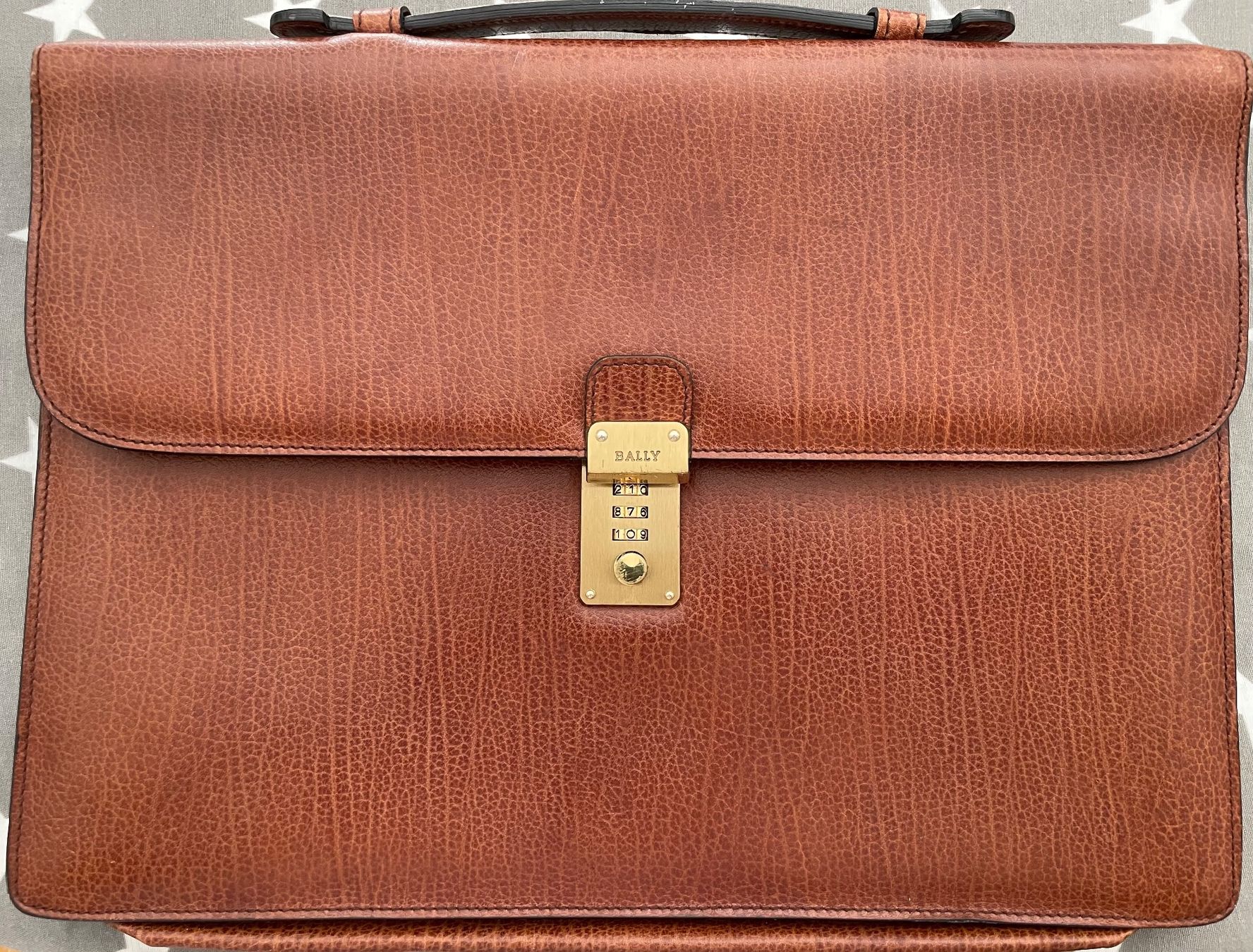 Bally Valigie & Borse: Bally Aktentasche aus Leder – Usato da Schönenwerd venduto da Sampler1