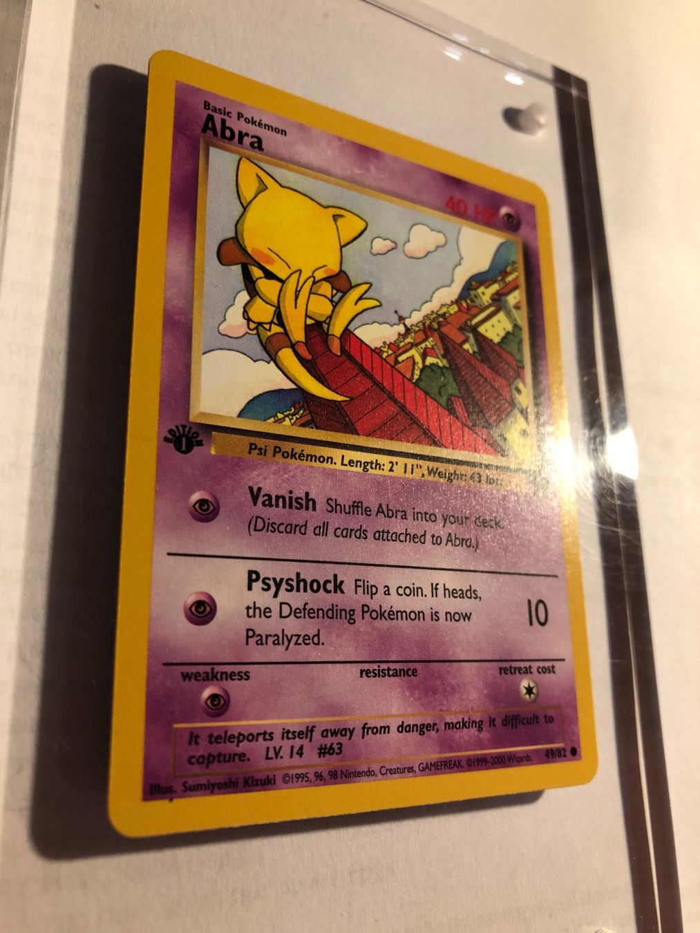 Carte collezionabili: Abra 1st Team Rocket - MINT - ab 1.- – Usato da Giubiasco venduto da dan_pr8b 1