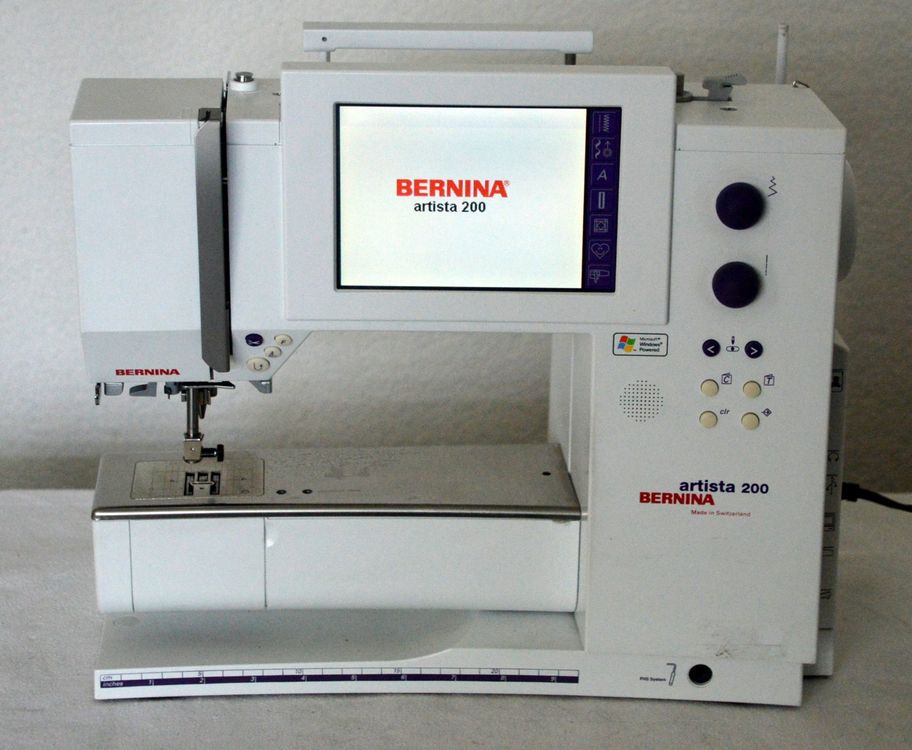 Mode d'emploi Bernina Artista 200 (276 des pages