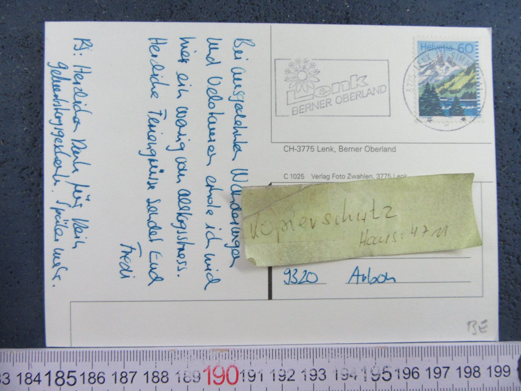 Cartoline postali: LENK BEO AK – Usato da Ettingen venduto da Hausi4711 1