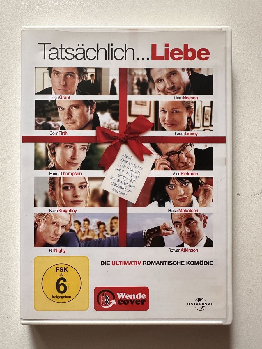 Tutti i DVDs: DVD Tatsächlich...Liebe Hugh Grant, Liam Neeson – Usato da Zofingen venduto da SwissMercator