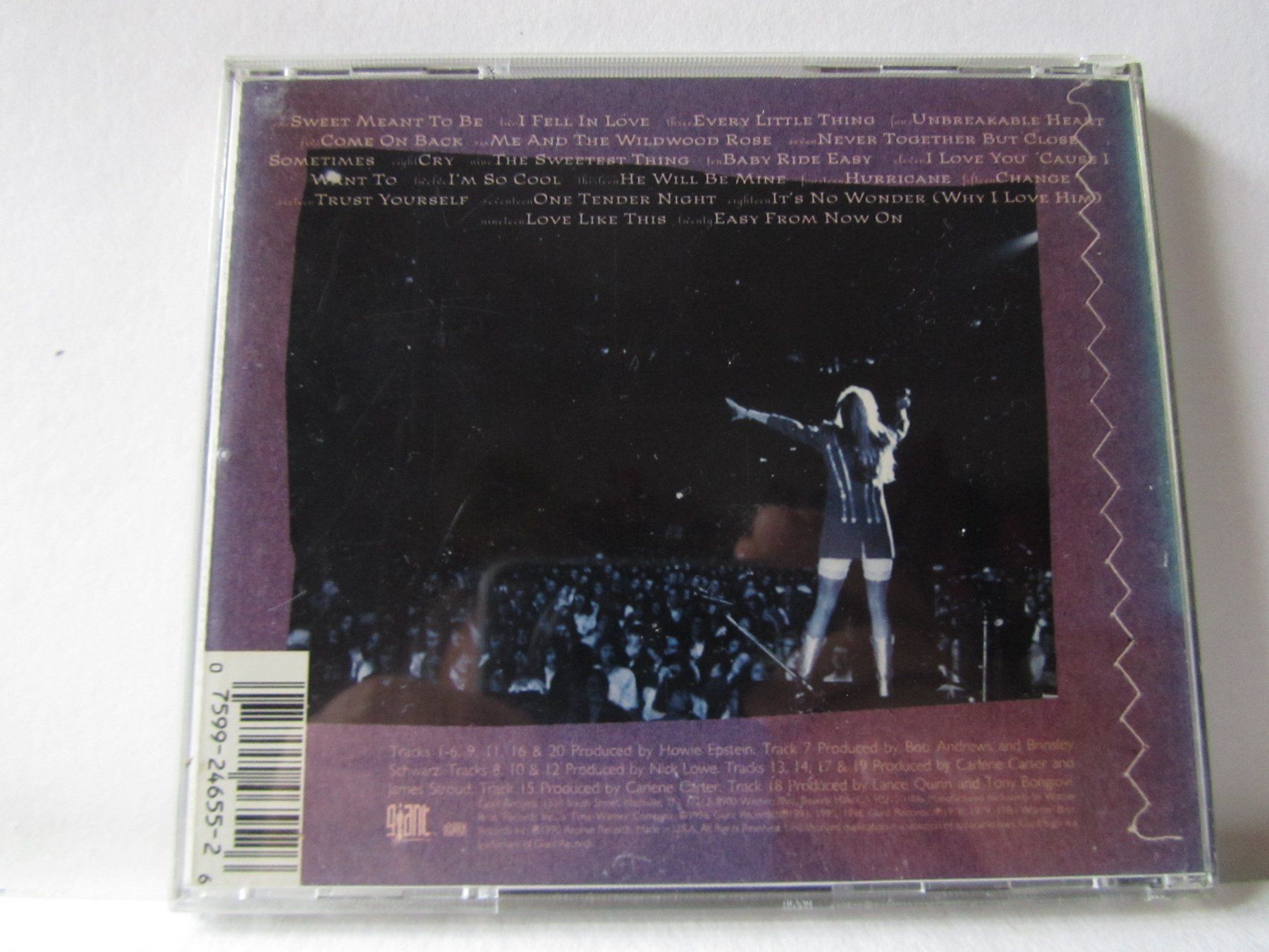 CD: Carlene Carter, CD, Hindsight 20/20 – Usato da Weiningen ZH venduto da dietsch57 1