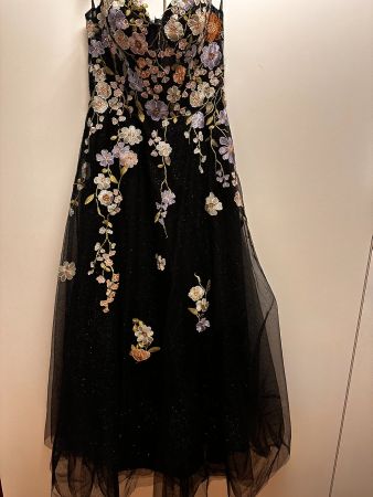 Abendkleid / Christian Koehlert Gr. 38 Glitter Phantom Black