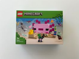 Lego 21247 Minecraft The Axolotl House NEU/OVP