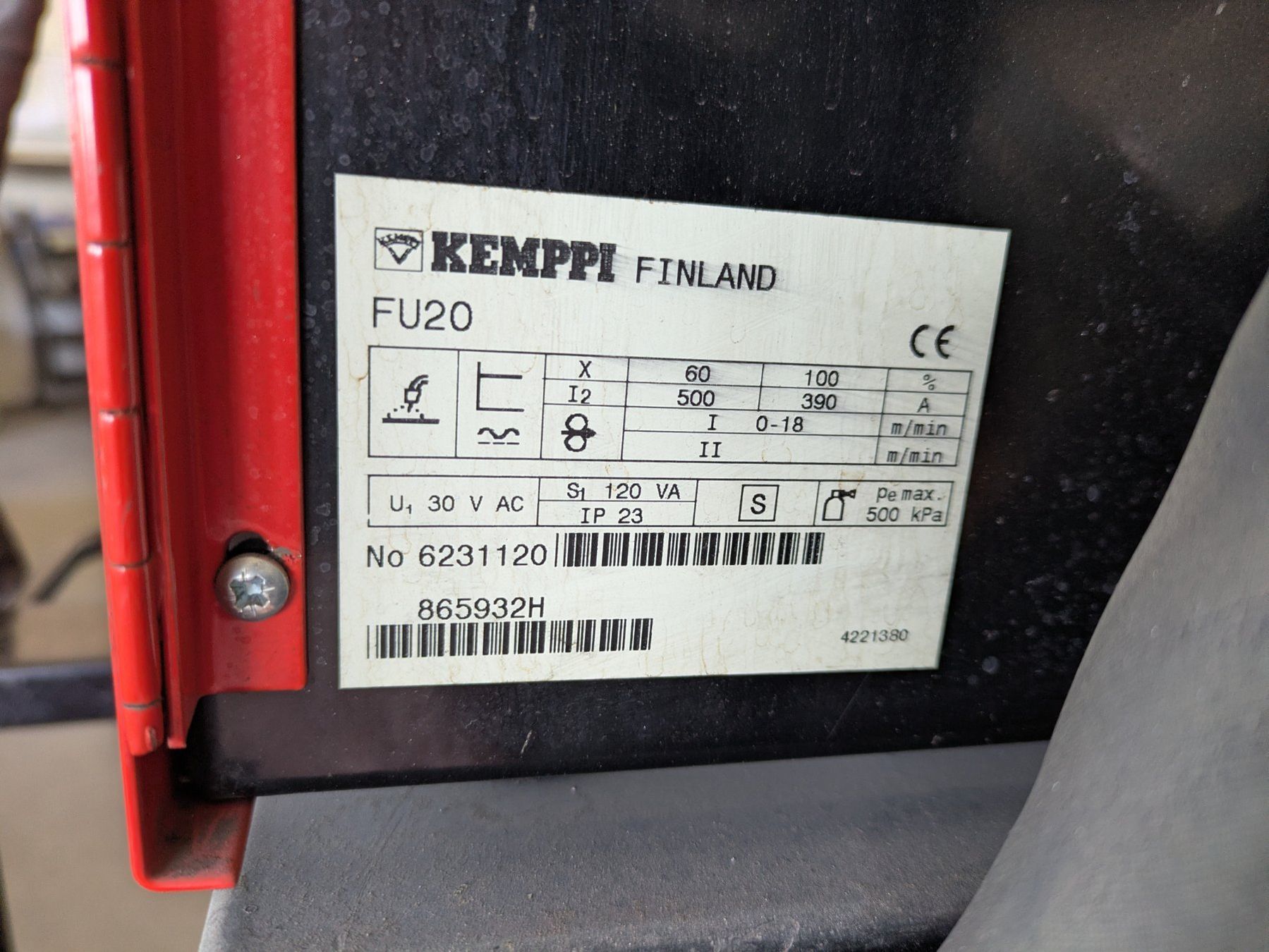 Kemppi Saldatori: Kemppi FU20 Schweissgerät PS3500 – Usato da Jona venduto da PK_HeCo 3