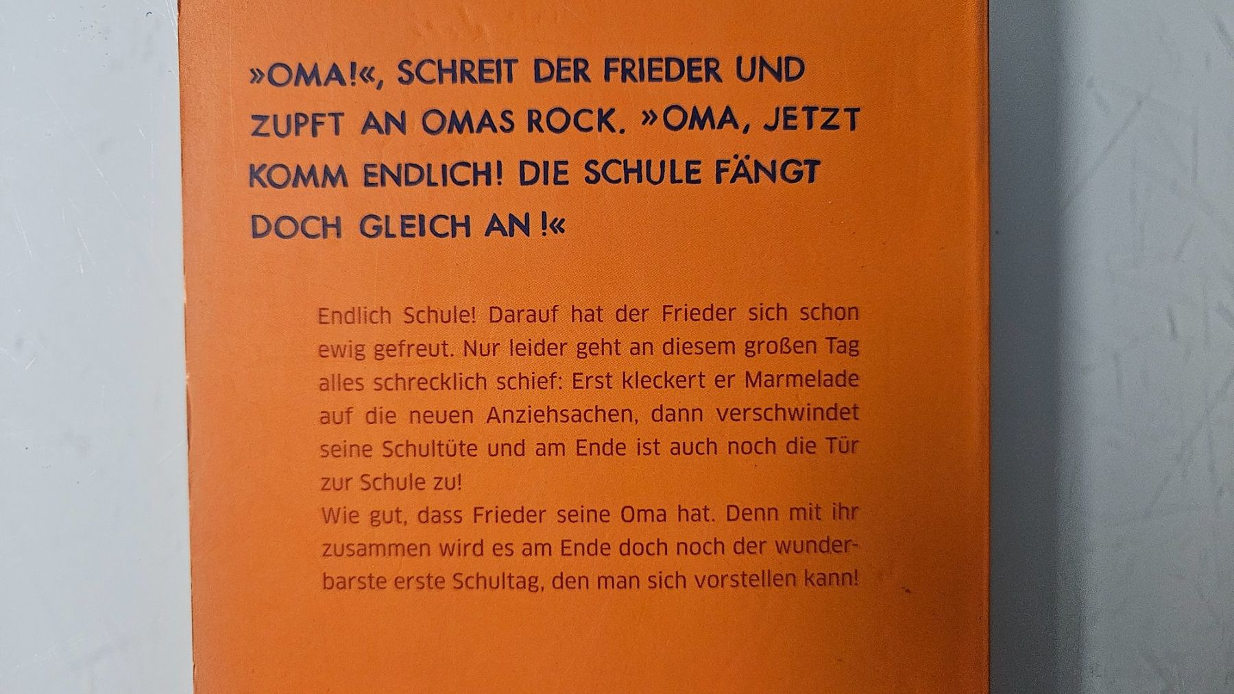 Libri: Gudrun Mebs: Oma schreit der Frieder – Usato da Basel venduto da True_Hofer_Store 3