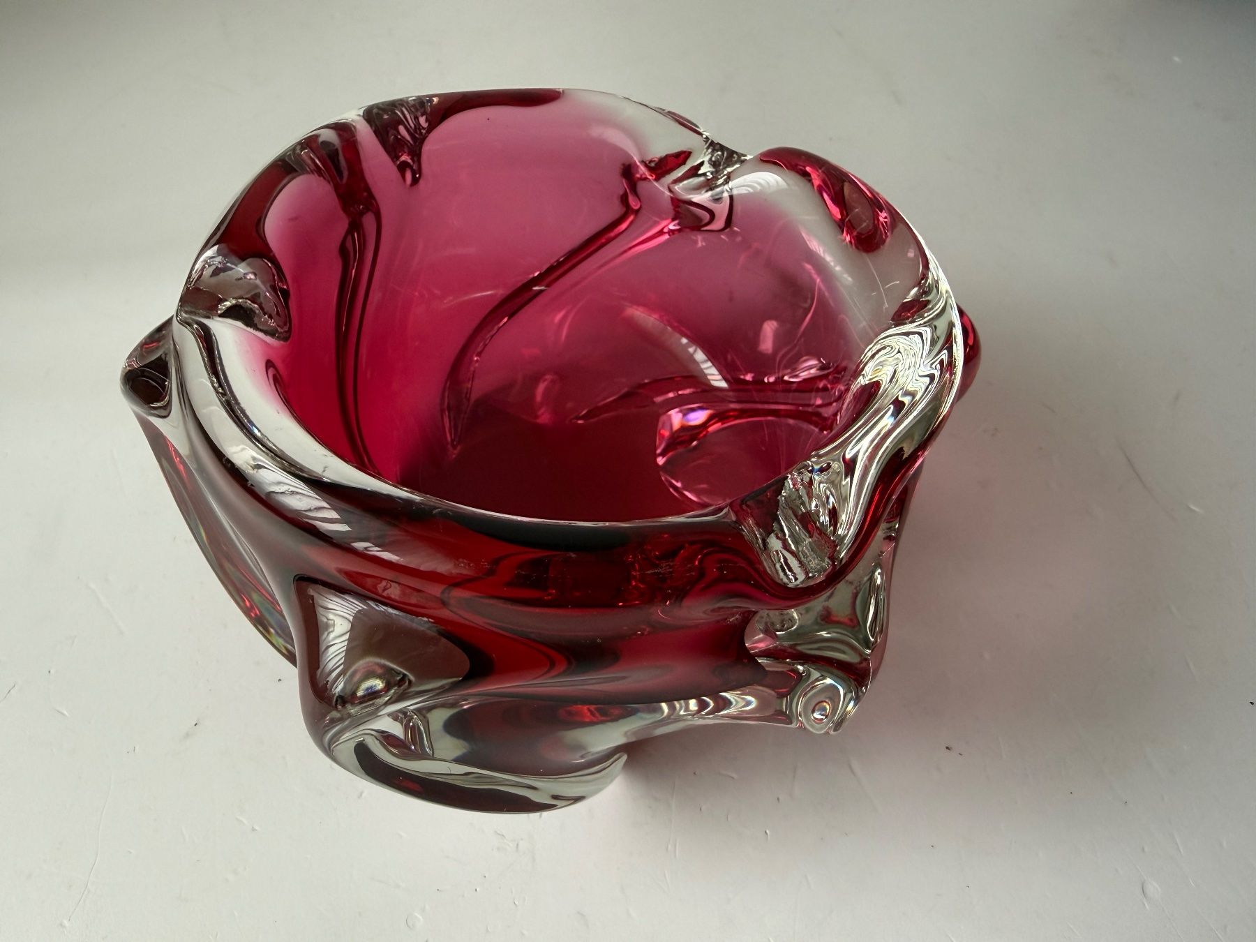 Portacenere: Alter Aschenbecher aus Glas – Usato da Zwingen venduto da moje1