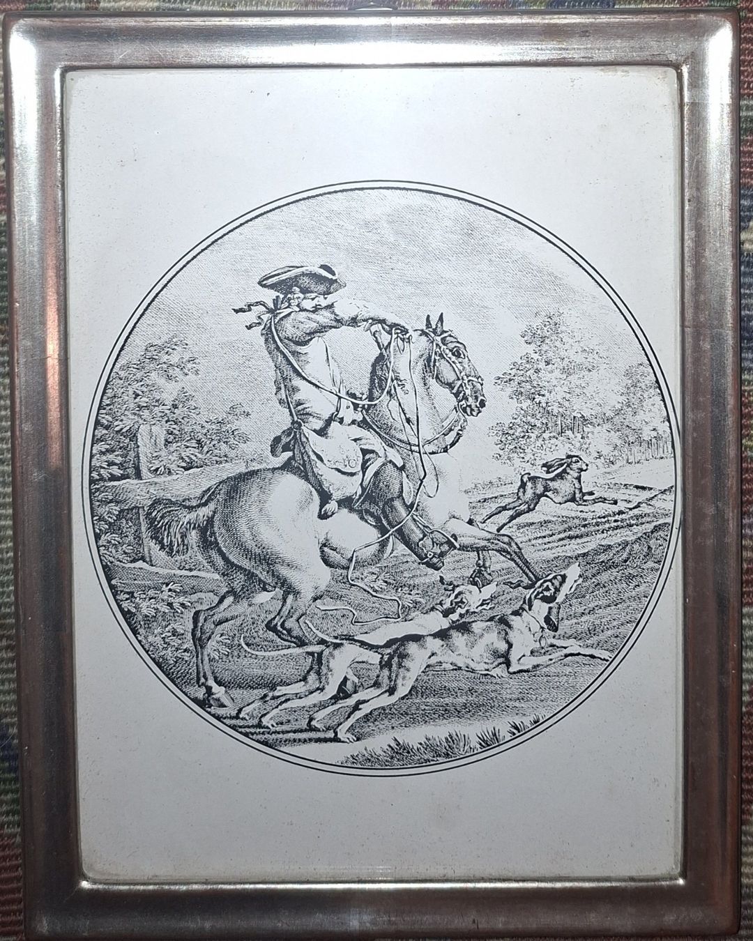 Posters & Illustrations: Bild Jagdszene Reiter – D'occasion à Weiningen ZH par nic_5lqm