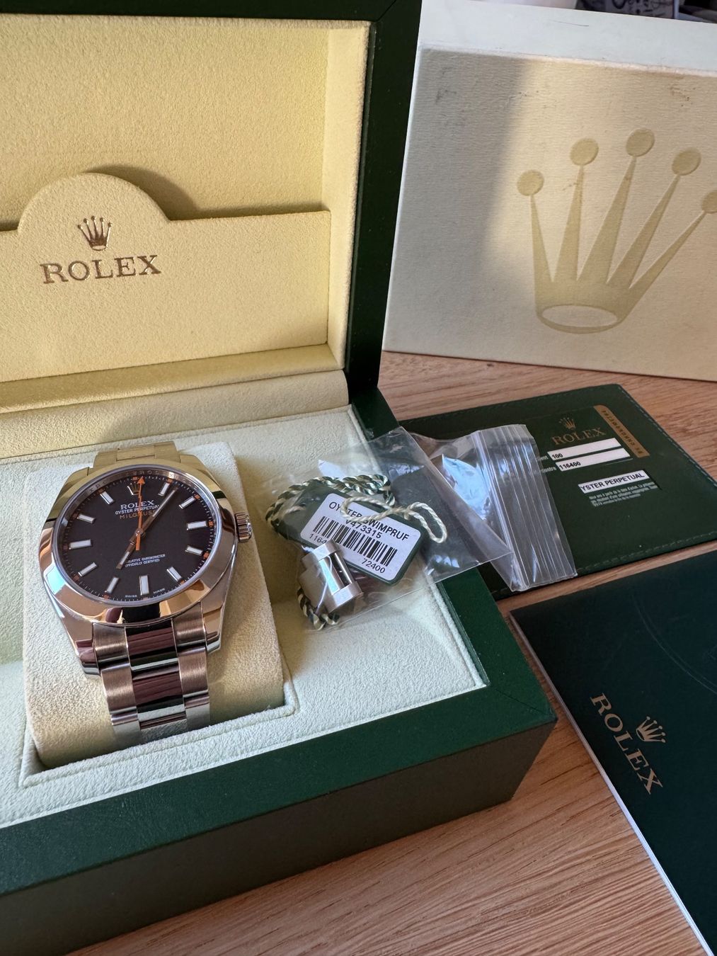 Rolex Uhren: Rolex Milgauss 116400 fullset – Gebraucht aus Genève von lweisz 1