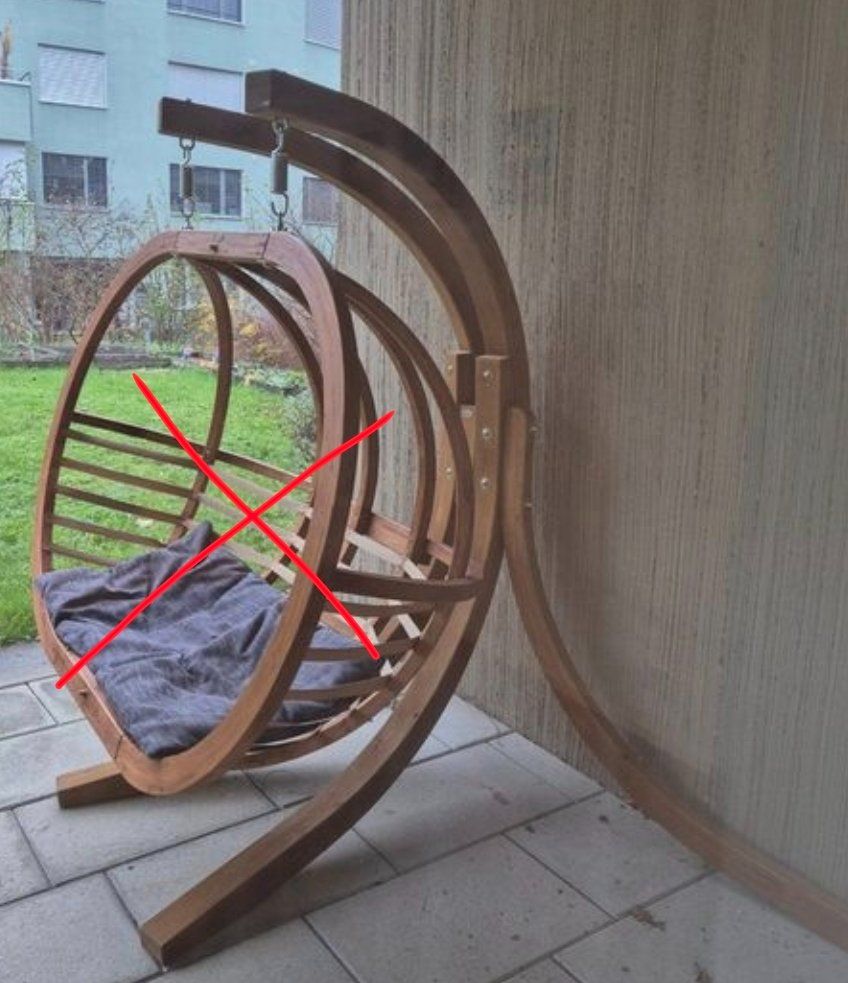 Amazonas Poltrone pensili da giardino: Amazonas Globo Royal Hängemattengestell – Usato da Lenzburg venduto da DobrzynM 4