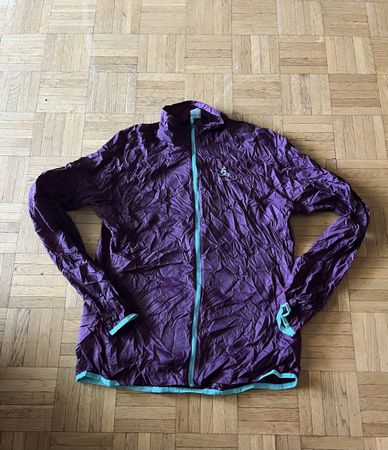 Veste coupe vent ultra légère Odlo violette taille M