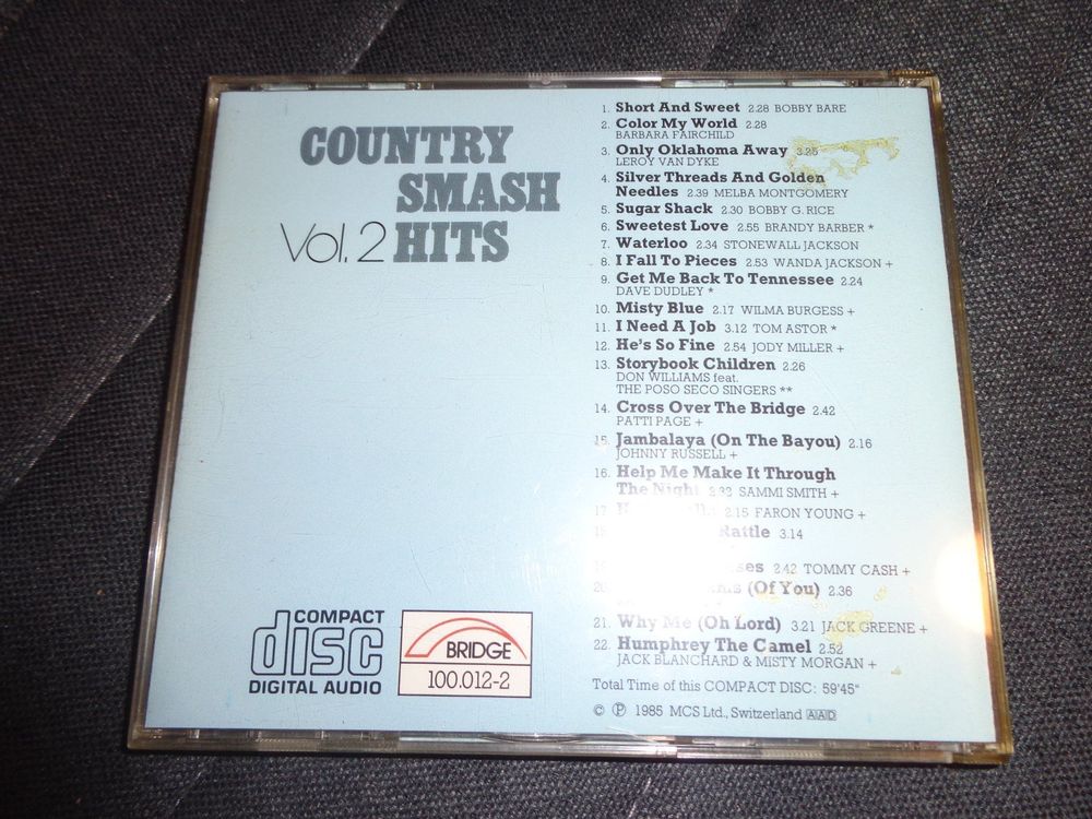 Country Smash Hits - Vol. 2 CD | Kaufen auf Ricardo