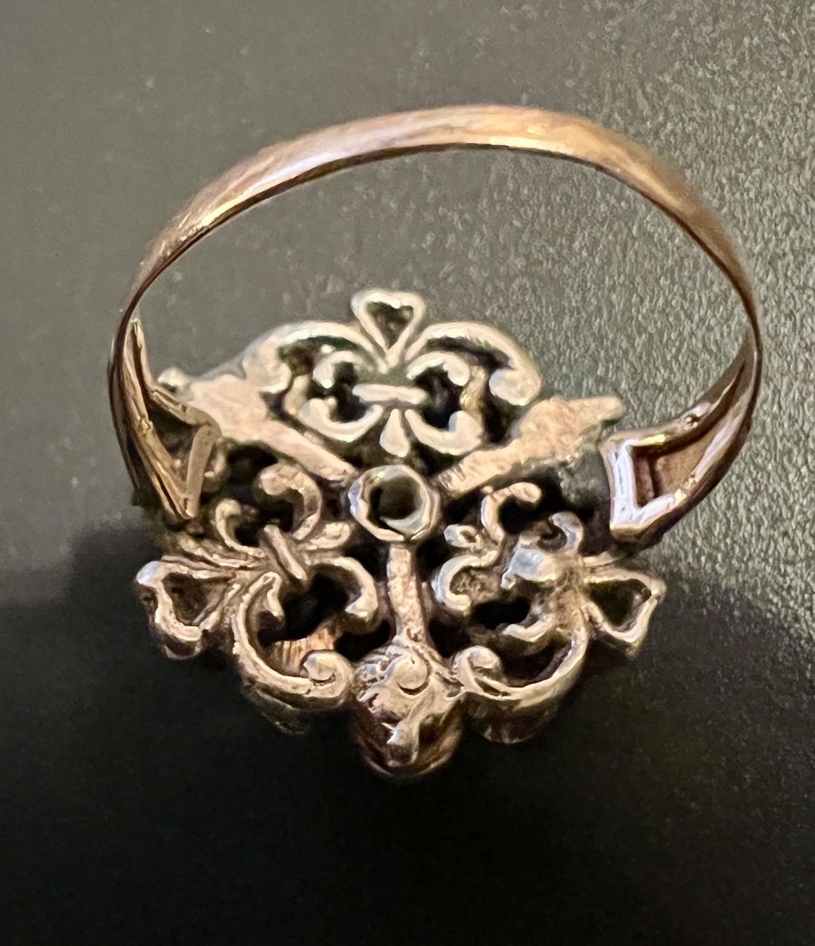 Anelli: Gold-/Silber-Ring mit Farbsteinen – Usato da Chur venduto da Penting1935 6