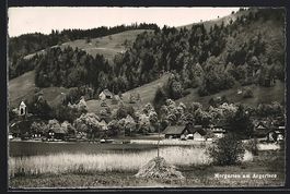 Morgarten am Aegerisee, Ortspartie mit B