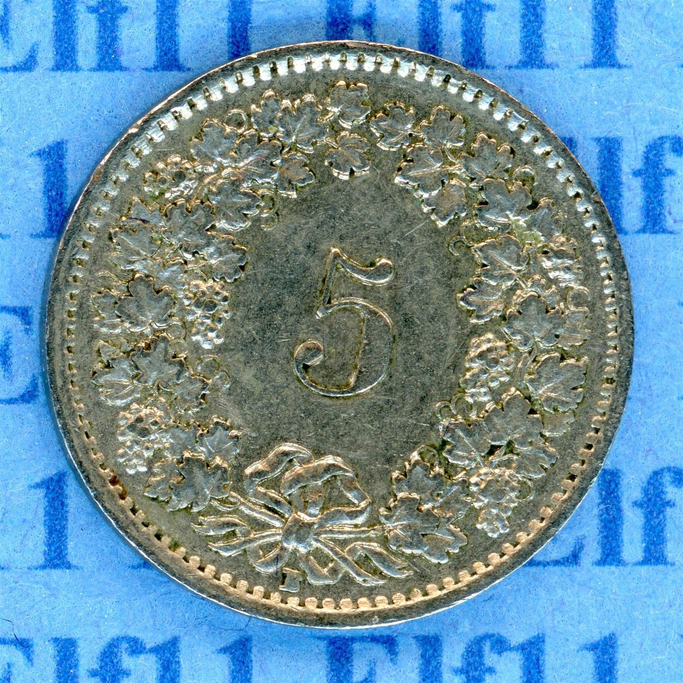 Tutti le monete: CHF___0.05 1954 ss-vz 5 Rappen – Usato da Widnau venduto da Elf11 1