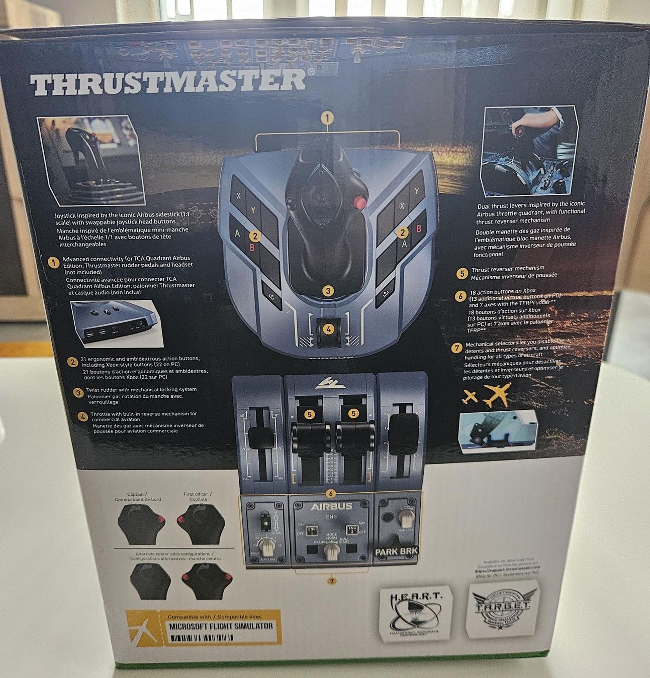 Thrustmaster Manettes: Thrustmaster TCA Captain Pack X Airbus Edition – D'occasion à Cuarnens par sambote 2