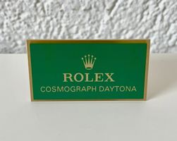 🔥 Rare plaque de boutique Rolex Cosmograph Daytona neuve 🔥