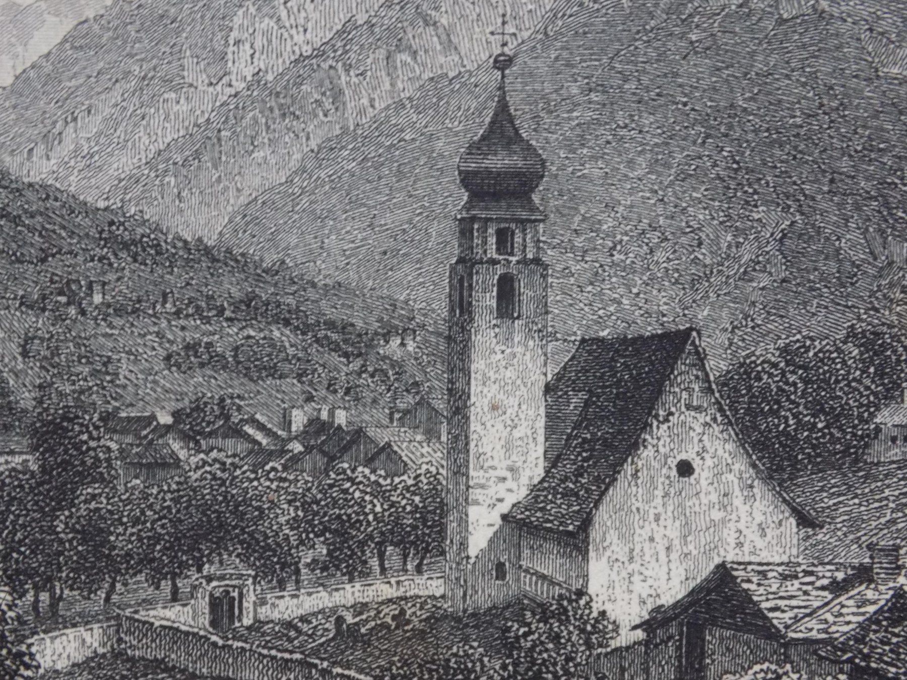 Incisioni: Dorf Fideris Prättigau – Usato da Risch venduto da Rischli15 9