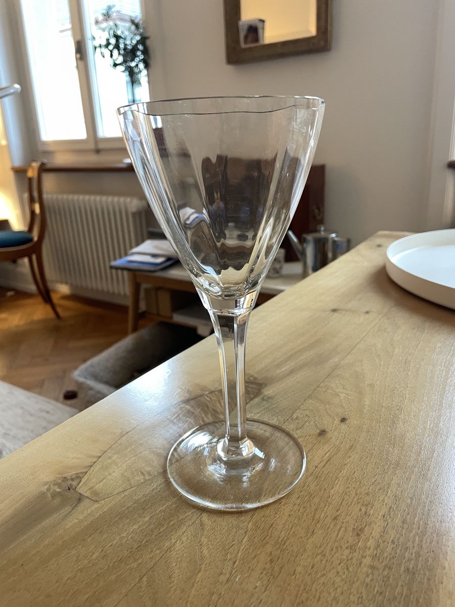 Bicchieri: 6 crystal wine glasses – Usato da Zürich venduto da FiMa02 2