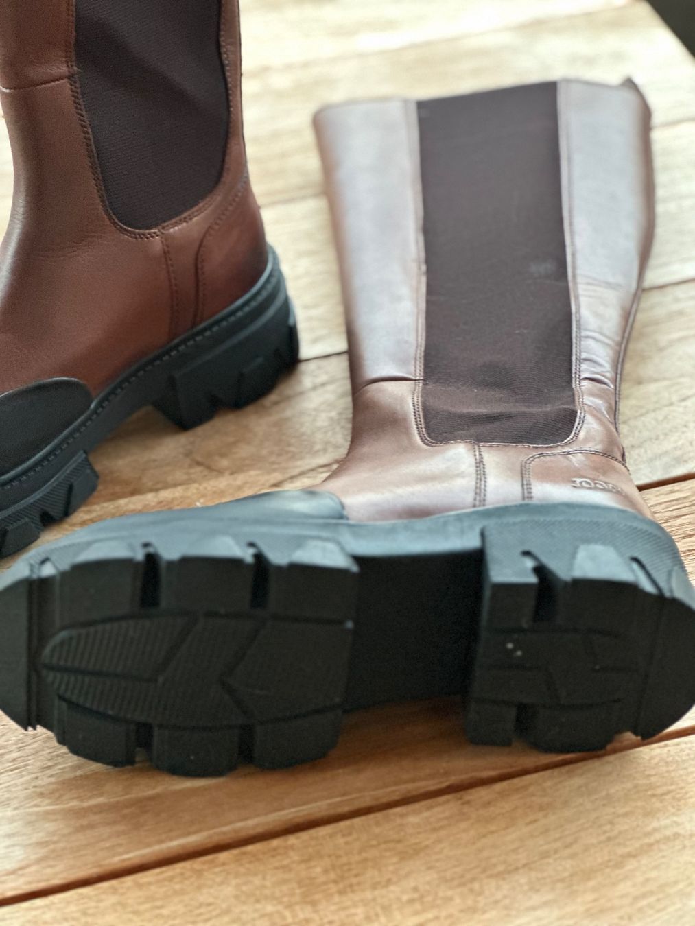 Joop Scarpe da donna: Joop! Lederstiefeln marron, Grösse 38 – Usato da Bern venduto da Yersinia03 2