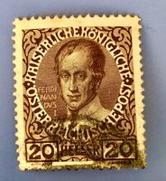 BRIEFMARKEN aus Österreich  Kaiser Ferdinand I. GESTEMPELT 