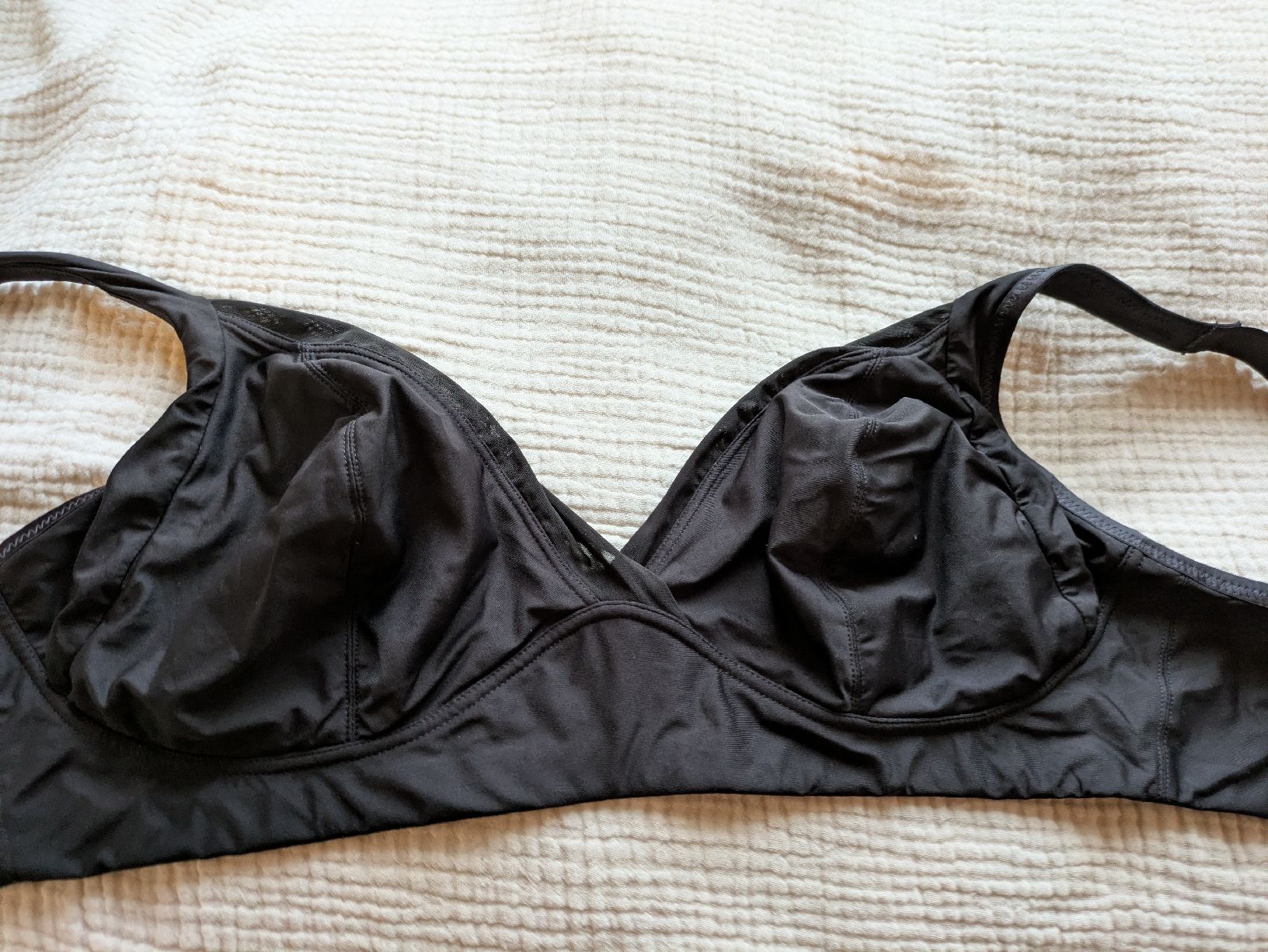 Sonstige Unterwäsche: BH schwarz bügellos vob Playtex E90, neu – Neu (gemäss Beschreibung) aus Burgdorf von Mikewalther