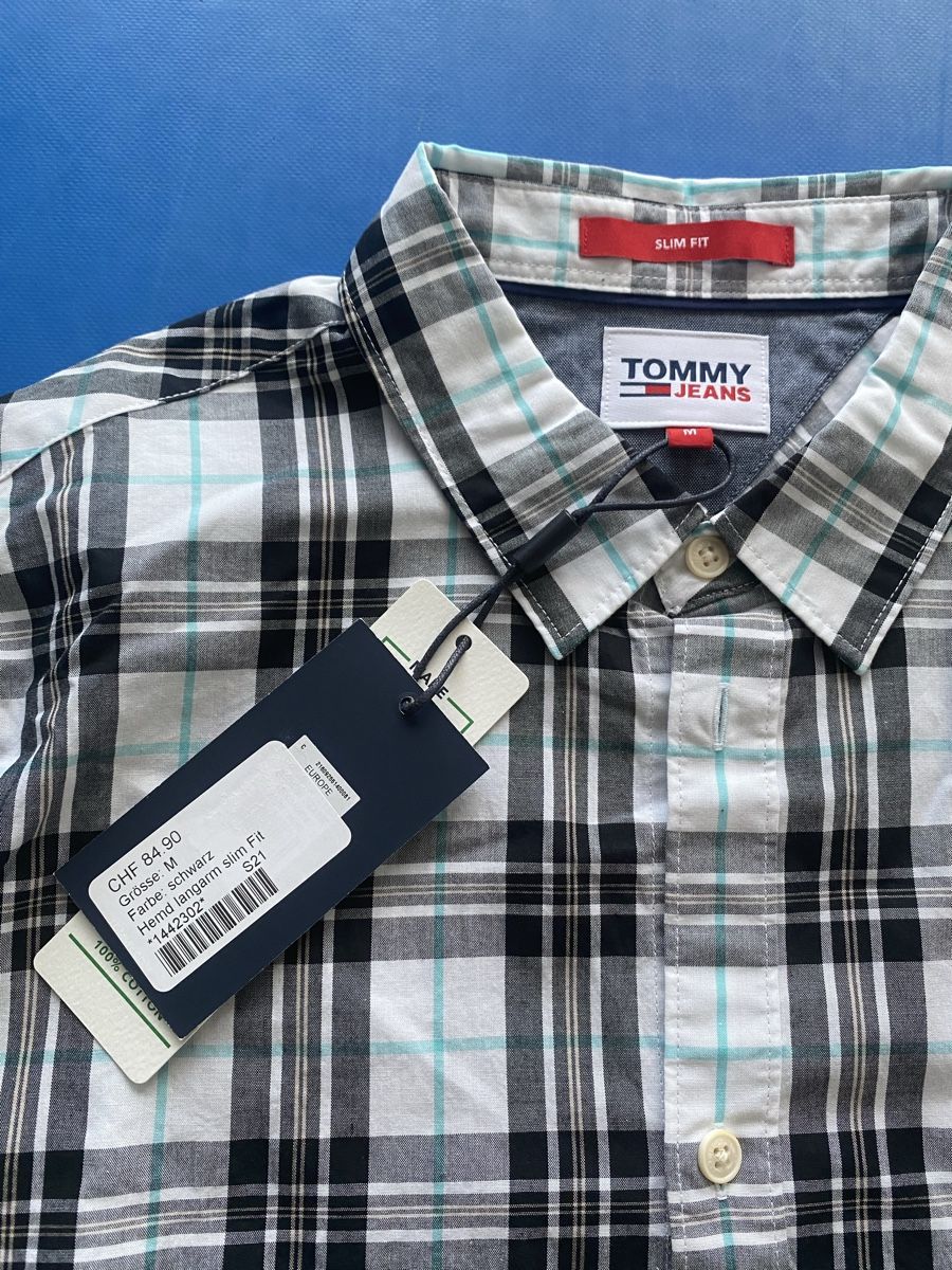 Tommy Hilfiger Camicie: Tommy Hilfiger Herren Hemd Gr.M – Nuovo (secondo la descrizione) da Emmen venduto da H.Bettina 1