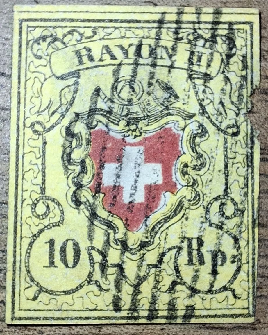 Tutti i francobolli: Rayon 16II Typ 34 E - RO Kat. 200.- – Usato da Balgach venduto da SIMEON27