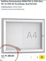 Prospekt Ständer A4 für A4-Blätter oder Fotos / Werbung