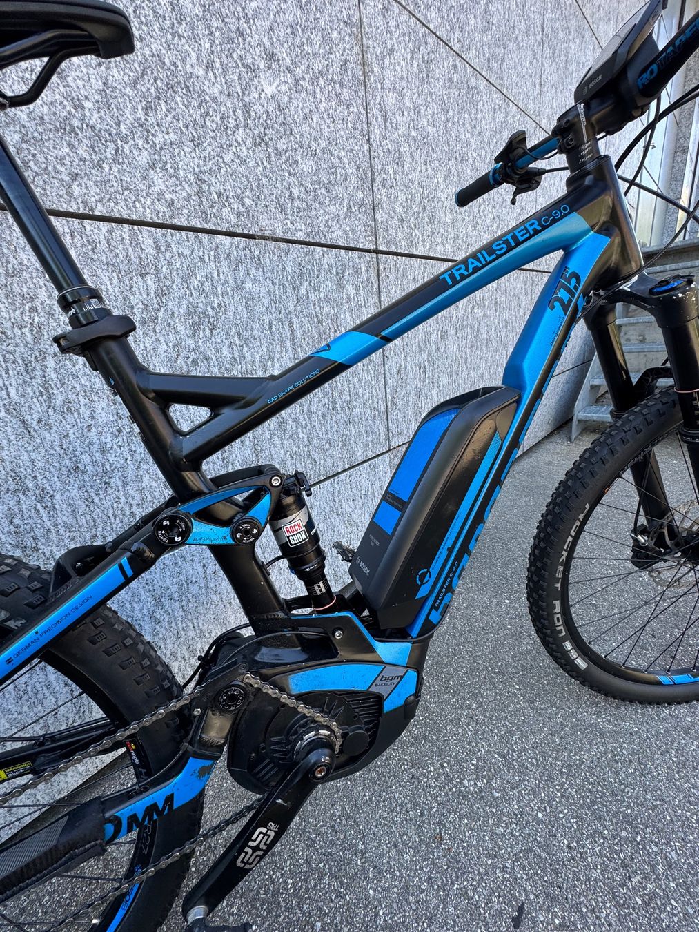 Bergamont Biciclette: Bergamont Trailster C 9.0 E-MTB Fully Bosch CX Gr. L – Usato da Solothurn venduto da Leo2207 5
