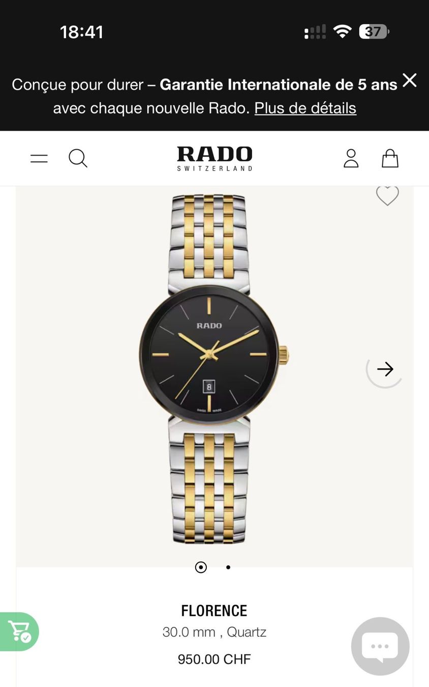 Rado Orologi: Montre Rado originale – Usato da Genève venduto da guy_xn9j 2