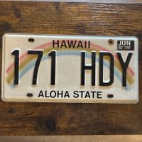 🇺🇸 U.S. Autoschild, Hawaii 171 HDY - ORIGINAL