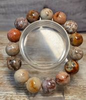 Korallenjaspis Armband B 14.3mm