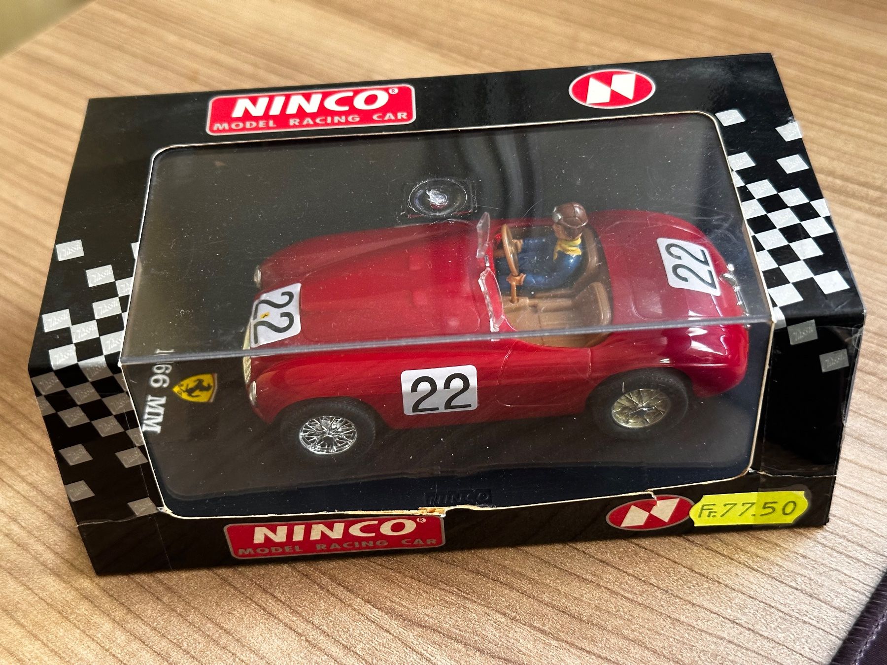 Ferrari Modellautos: NINCO 50116 FERRARI 166 MM #22 ROT – Neu (gemäss Beschreibung) aus Sennwald von HARO-Import