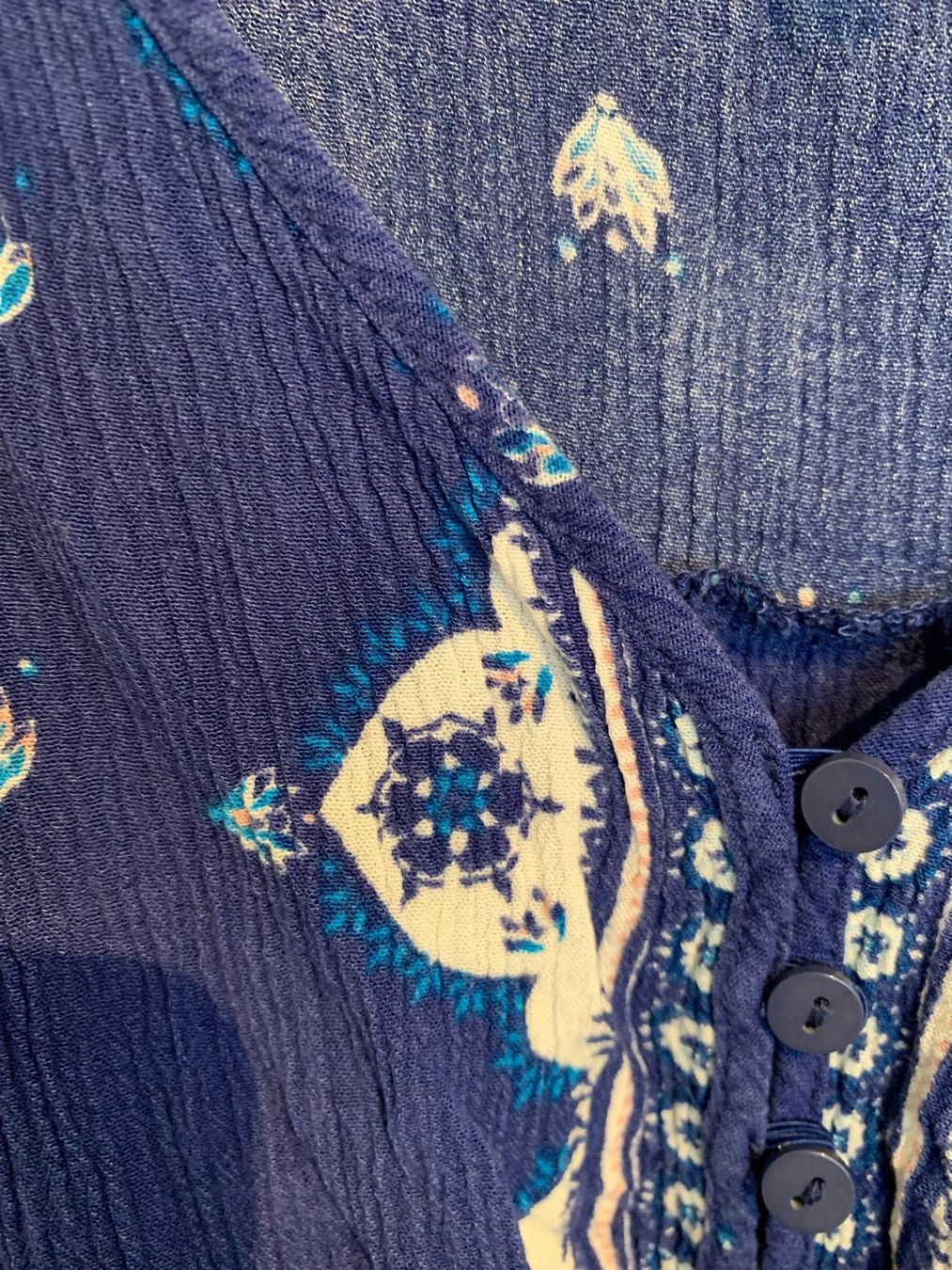 H&M Tute: H&M kurzer Jumpsuit blau Gr. M – Usato da Fislisbach venduto da KolibriSecondhand 3