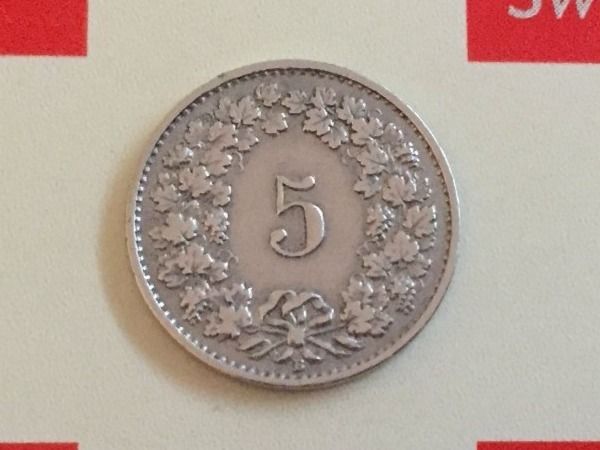 Tutti le monete: 5 Rappen 1920 ss – Usato da Elsau venduto da herbybay 1