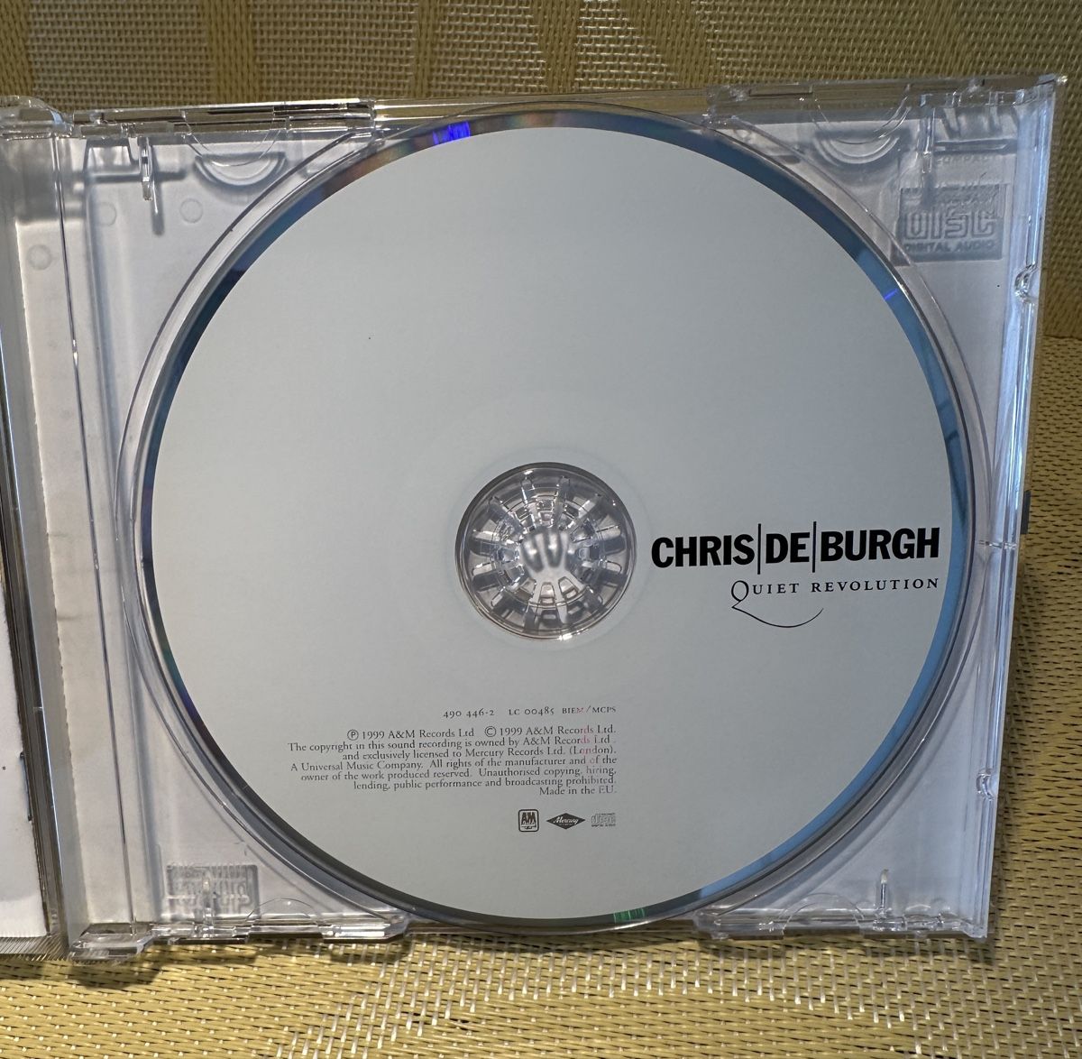 CDs: Chris de Burgh - Quiet Revolution CD, Top Zustand! – Gebraucht aus RHEINFELDEN von Hammer9 1