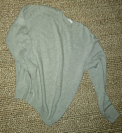 Pullover Zara Baumwolle grau Grösse XL neuwertig