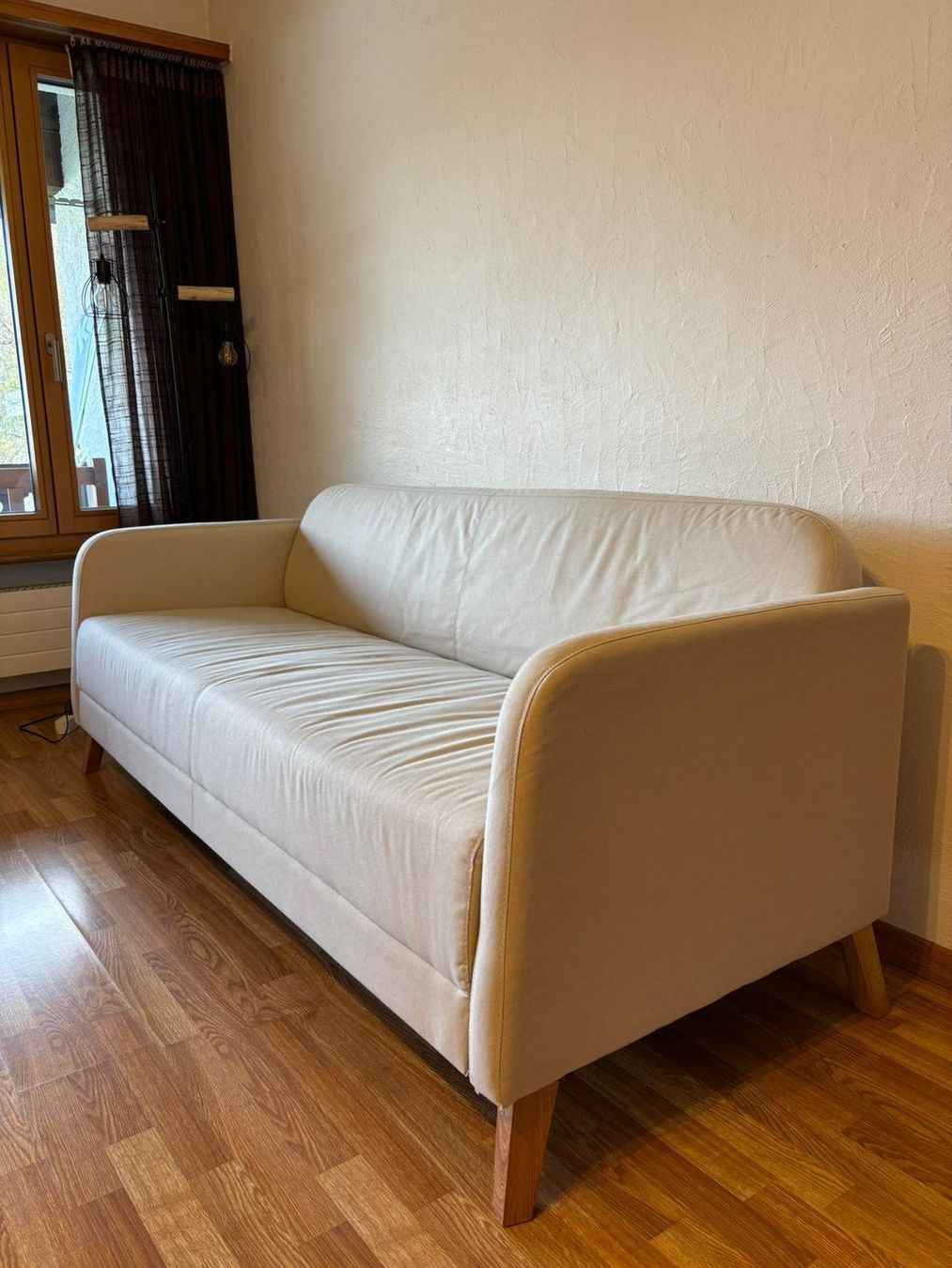 Ikea Divani: Ikea Linanäs 3er-Sofa Vissle beige – Usato da Bever venduto da jul_5726 3