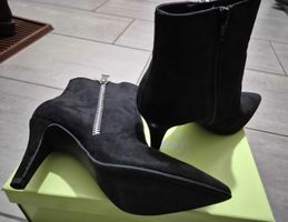 Stiefelette, Schwarz, Neu, Grösse 38.