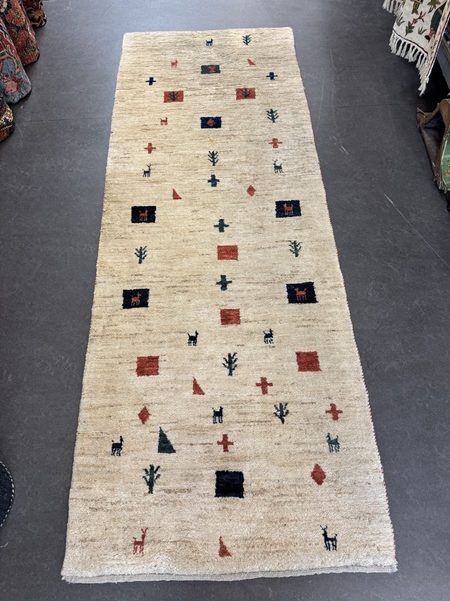 Tappeti: Gabbeh Läufer 85 x 236 – Nuovo (secondo la descrizione) da Liestal venduto da galerie_nategh